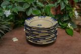  Dĩa lớn phết xanh, chén bát Lái Thiêu, R21xC4-SP002843 