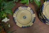  Dĩa lớn phết xanh, chén bát Lái Thiêu, R21xC4-SP002843 