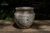  Bình cắm hoa khô, chậu trồng cây, gốm decor Giáng sinh, C20xR17cm- SP002539 