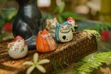  Mèo nhí vẽ thủ công độc bản, Quà tặng ngộ nghĩnh, dễ thương- SP003464 