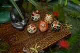  Mèo nhí vẽ thủ công độc bản, Quà tặng ngộ nghĩnh, dễ thương- SP003464 