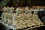  Tượng Phật A Di Đà, xưởng gốm Thủ Biên tạo hình và sáng tác, C18 x R14 cm 