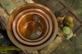 Vịm gốm Lái Thiêu, men da lươn, rửa mặt, rửa tay, ngâm chân, chứa nước, size trung, C14 x R30cm- 0717v4t062 