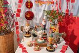  Sắc Xuân Ất Tỵ | Gà Trống, Heo Hoàng Kim, Tượng Linh Vật Ngày Đầu Năm Mới 