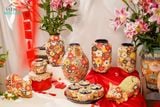  Sắc Xuân Ất Tỵ | BST Gốm Bách Hoa Thủ Biên, Bách Hoa Sinh Phú Quý Mừng Năm Mới 