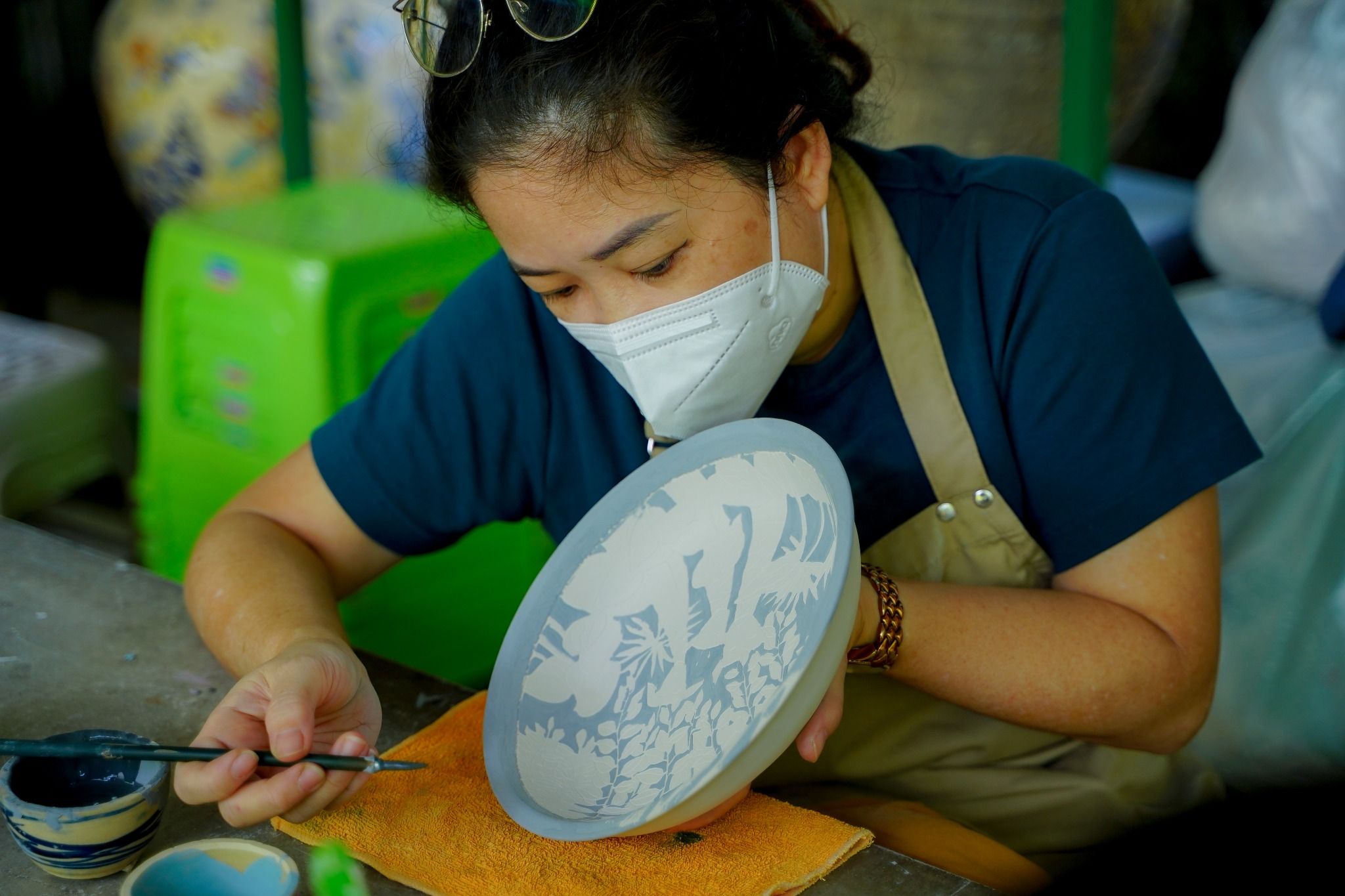  MEN, BỘ MÀU ĐƠN SẮC, MEN PHỦ GỐM 