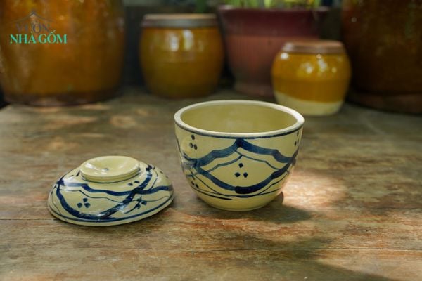  Thố tư (16x16), chất liệu gốm, an toàn để đựng thực phẩm-0710b3n032 