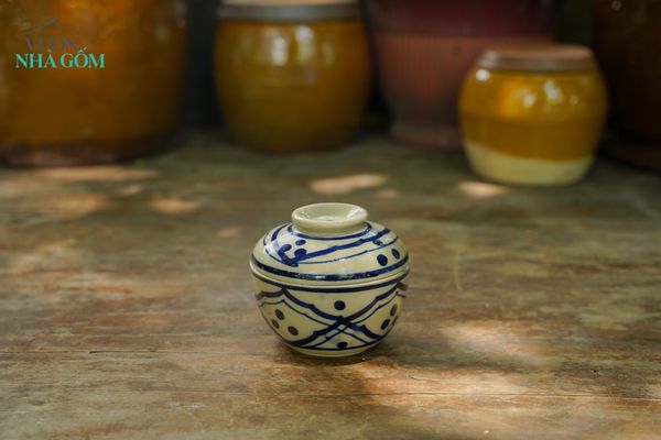  Thố nhì 12x12, chất liệu gốm, an toàn để đựng thực phẩm- 0710nh4032 