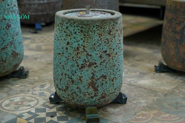  Chóe nước, men sủi atlantic màu xanh ngọc, sản phẩm quy chuẩn xuất khẩu, size nhỏ R28 x C40-SP001818 