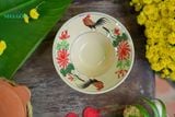  Chén chiết yêu - BST Xuân Niên, sản phẩm thủ công đặt sản xuất tại Xưởng gốm Thủ Biên - Vườn Nhà Gốm- 1007y2u000 