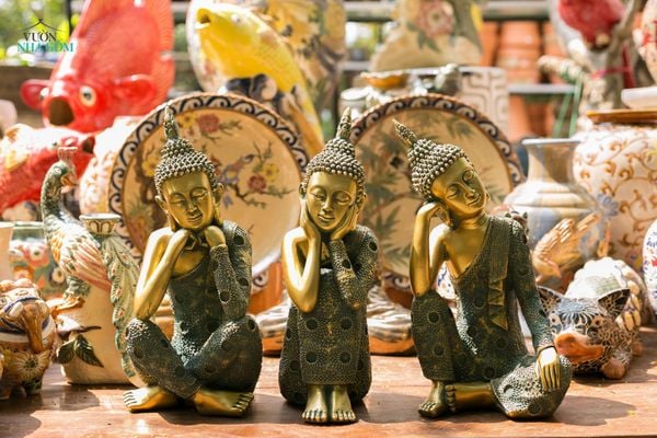  VNG x Shopee - Tượng Phật 3 sắc thái an nhiên, composite- 0602d1u086 