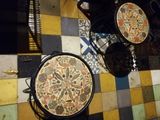  Mosaic cổ điển, đôn ghế cao, H45cm- 08231t36124 