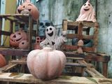  Tượng ma nhóc lọng trang trí Halloween, H25 cm- 03060m1001 