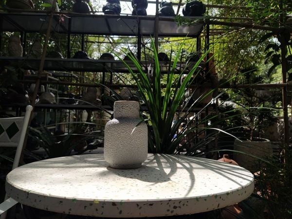  Mosaic hiện đại, bàn ciment đá mài, R60cm-SP000145 
