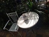  Mosaic hiện đại, bàn ciment đá mài, R60cm-SP000145 