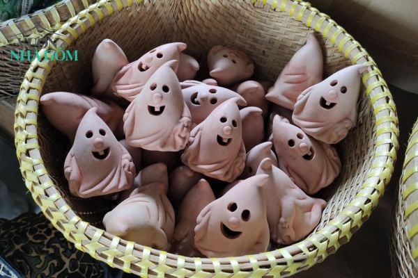  Tượng ma ham chơi trang trí Halloween, H10 cm 