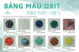  MÀU OXIT VẼ GỐM - MÀU VẼ CÁC NÉT NHỎ 