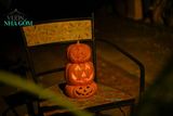  Tượng Bí tròn, Bí lọng trang trí Halloween, lễ hội, trong nhà ngoài trời- SP001105 