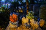  Tượng Bí tròn, Bí lọng trang trí Halloween, lễ hội, trong nhà ngoài trời- SP001105 