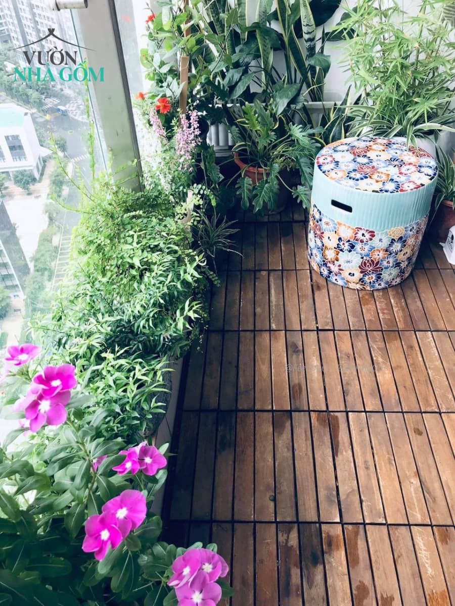  Đôn trụ tròn bách hoa, gốm thủ công mỹ nghệ Nam bộ, C40 x R40cm- 0205tr5073 