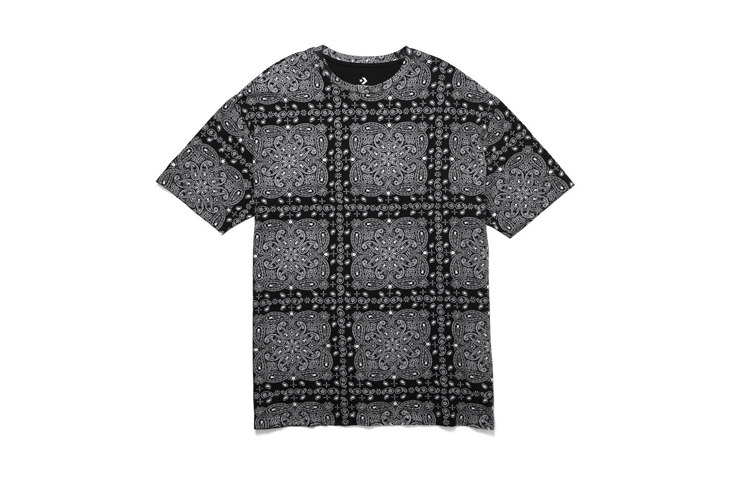 Converse x Miley Cyrus Cropped Bandana Track Tee , SKU : 10008674_001