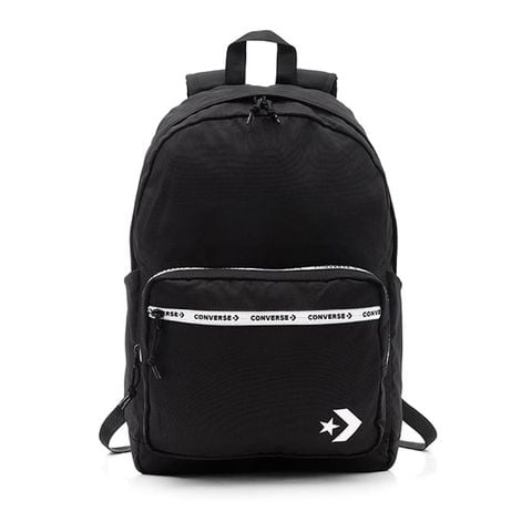 Balo Mochila Converse GO 2 Logo Star Chevron Negra - 10025481-A01