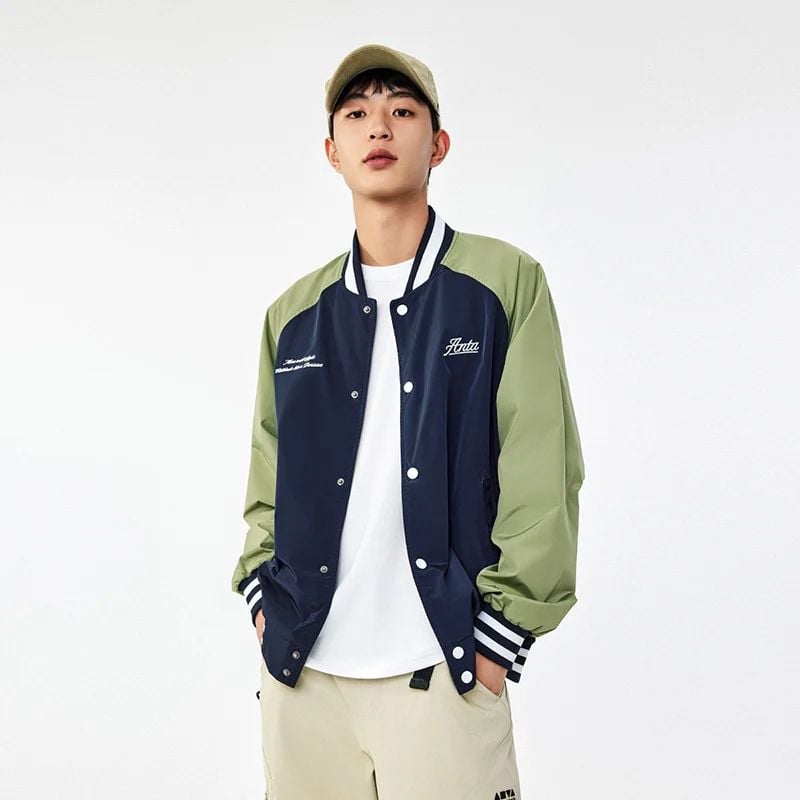 Áo khoác gió thể thao nam ANTA 1524C8607-2