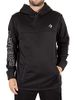 Converse Hybrid Pullover Hoodie - Black , SKU : 10004572_001