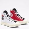 CHUCK 1790S WHITE/RED LOGO PLAY - 166747