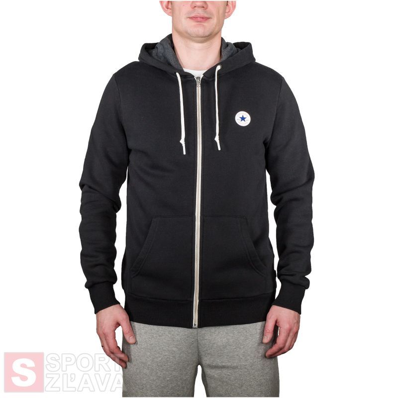 Converse Chuck Patch Zip Hoodie In Black , SKU : 10004627_001