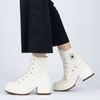Giày Converse Chuck 70 De Luxe Heel High White - A05348C