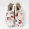 Vans Classic Slip-On Packing Tape Blanc , Sku : VN0A4U38WN4