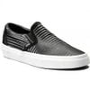 VANS MOTO LEATHER CLASSIC SLIP-ON BLACK , SKU: VN0A38F7OGG