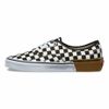 VANS GUM BLOCK AUTHENTIC CHECKERBOARD BLACK/WHITE , SKU : VN0A38EMU58