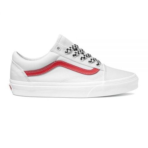 VANS OLD SKOOL HIGH RISK RED/TRUE WHITE - VN0A3WKT4PE