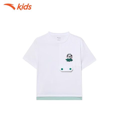 Áo phông thể thao bé trai Anta Kids W352329135-2