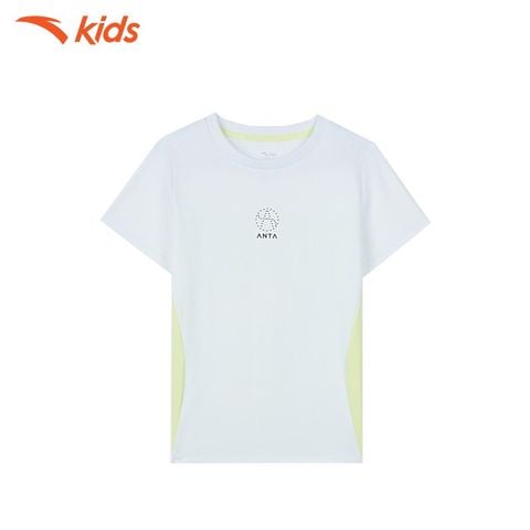 Áo phông thời trang bé gái Anta Kids W362327147-1