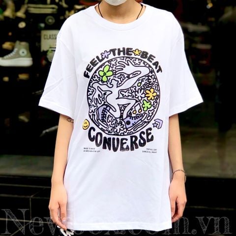 CONVERSE ABSTRACT DANCE TEE BLACK - 10023456_102