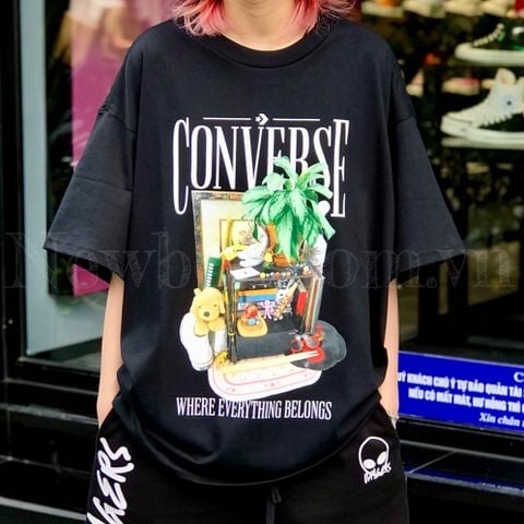 CONS HIDDEN TREASURES TEE BLACK - 10023785_001