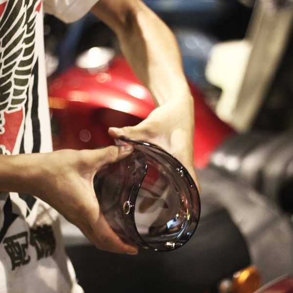 Kính raw bubble gương bạc