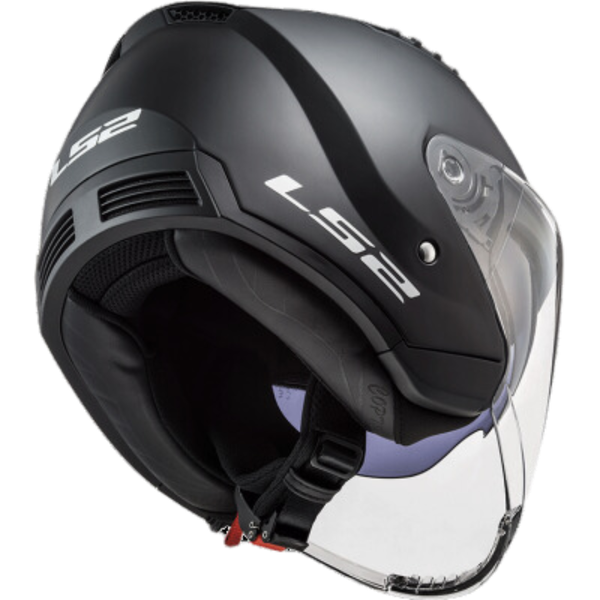 LS2 OF600 Copter II Urbane Gloss White Red