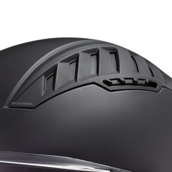 LS2 OF600 Copter II Solid Gloss Black