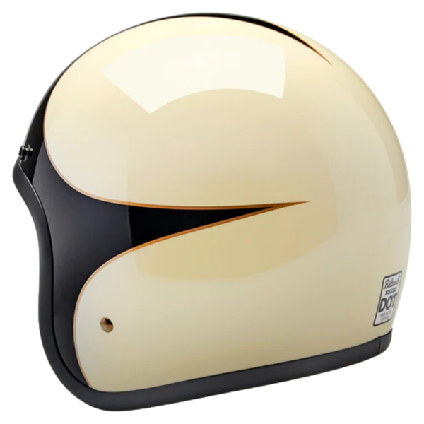Biltwell Bonanza Scallop Gloss Vintage White