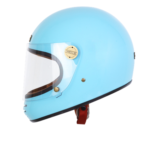 Mũ bảo hiểm fullface Bulldog torri sky bóng