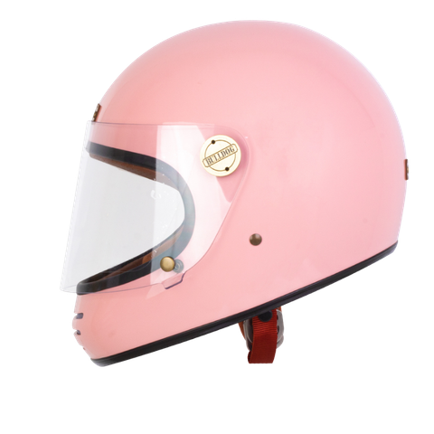 Mũ bảo hiểm fullface Bulldog torri hồng bóng