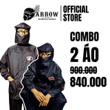 COMBO 2 ÁO MƯA RAW BASIC