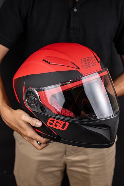 EGO E-9 Matt Red Black