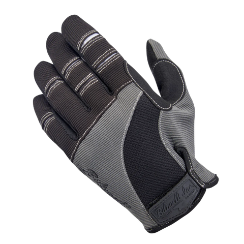 Găng tay biltwell moto grey/black