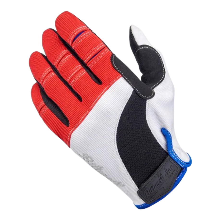 Găng tay biltwell moto red/white/blue