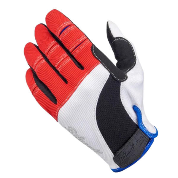 Găng tay biltwell moto red/white/blue